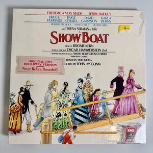 Jerome Kern Show Boat 3LP Box Set EMI Angel AI-49108 Vinyl w/ Booklet Broadway